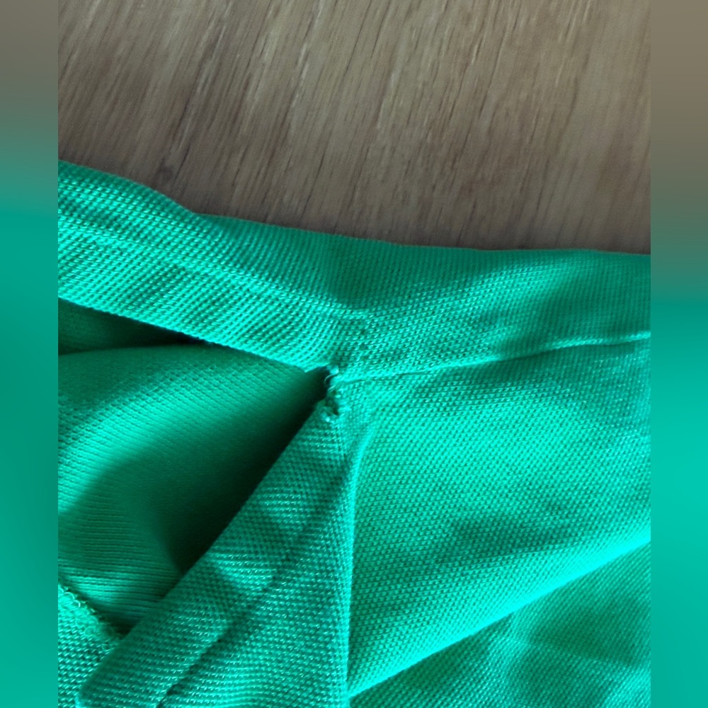 Polo by Ralph Lauren Neon Green Short Sleeve Polo with Orange Pony - Picture 10 of 10